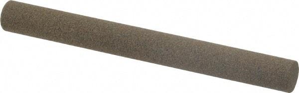 Norton - 4" Long x 3/8" Diam x 3/8" Thick, Aluminum Oxide Sharpening Stone - Round, Coarse Grade - USA Tool & Supply