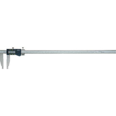 Fowler - 0 to 600mm Range, 0.01mm Resolution, Electronic Caliper - 4" Jaws, 8mm Accuracy, Serial Output - USA Tool & Supply