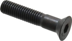 Unbrako - 1/2-13 UNC Hex Socket Drive, 82° Flat Screw - Alloy Steel, Black Oxide Finish, 2-1/2" OAL - USA Tool & Supply