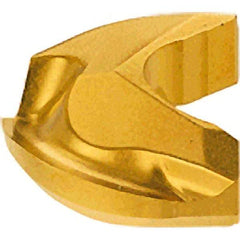 Iscar - HCR120 QF Grade IC908 Carbide Milling Insert - TiAlN Finish, 2.6mm Thick, 6mm Corner Radius - USA Tool & Supply