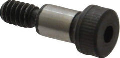 Unbrako - 1/4" Shoulder Diam x 3/8" Shoulder Length, #10-24 UNC, Hex Socket Shoulder Screw - 8 Alloy Steel, 0.357 to 3/8" Head Diam - USA Tool & Supply