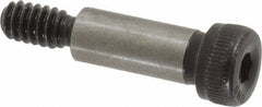 Unbrako - 1/4" Shoulder Diam x 5/8" Shoulder Length, #10-24 UNC, Hex Socket Shoulder Screw - 8 Alloy Steel, 0.357 to 3/8" Head Diam - USA Tool & Supply