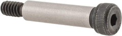 Unbrako - 1/4" Shoulder Diam x 1" Shoulder Length, #10-24 UNC, Hex Socket Shoulder Screw - 8 Alloy Steel, 0.357 to 3/8" Head Diam - USA Tool & Supply