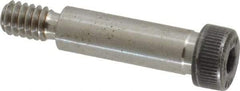 Unbrako - 5/16" Shoulder Diam x 1" Shoulder Length, 1/4-20 UNC, Hex Socket Shoulder Screw - 8 Alloy Steel, 0.419 to 0.438" Head Diam - USA Tool & Supply