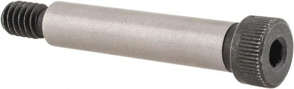 Unbrako - 5/16" Shoulder Diam x 1-1/2" Shoulder Length, 1/4-20 UNC, Hex Socket Shoulder Screw - 8 Alloy Steel, 0.419 to 0.438" Head Diam - USA Tool & Supply