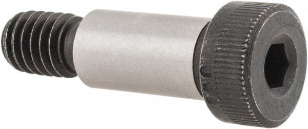 Unbrako - 3/8" Shoulder Diam x 3/4" Shoulder Length, 5/16-18 UNC, Hex Socket Shoulder Screw - 8 Alloy Steel, 0.543 to 0.562" Head Diam - USA Tool & Supply