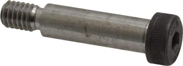 Unbrako - 3/8" Shoulder Diam x 1-1/4" Shoulder Length, 5/16-18 UNC, Hex Socket Shoulder Screw - 8 Alloy Steel, 0.543 to 0.562" Head Diam - USA Tool & Supply
