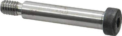 Unbrako - 3/8" Shoulder Diam x 1-3/4" Shoulder Length, 5/16-18 UNC, Hex Socket Shoulder Screw - 8 Alloy Steel, 0.543 to 0.562" Head Diam - USA Tool & Supply