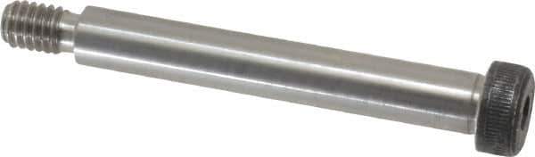 Unbrako - 3/8" Shoulder Diam x 2-1/2" Shoulder Length, 5/16-18 UNC, Hex Socket Shoulder Screw - 8 Alloy Steel, 0.543 to 0.562" Head Diam - USA Tool & Supply