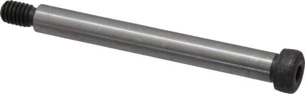 Unbrako - 3/8" Shoulder Diam x 3-1/4" Shoulder Length, 5/16-18 UNC, Hex Socket Shoulder Screw - 8 Alloy Steel, 0.543 to 0.562" Head Diam - USA Tool & Supply