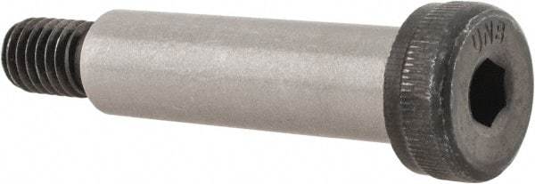 Unbrako - 1/2" Shoulder Diam x 1-3/4" Shoulder Length, 3/8-16 UNC, Hex Socket Shoulder Screw - 8 Alloy Steel, 0.729 to 3/4" Head Diam - USA Tool & Supply