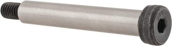 Unbrako - 1/2" Shoulder Diam x 3" Shoulder Length, 3/8-16 UNC, Hex Socket Shoulder Screw - 8 Alloy Steel, 0.729 to 3/4" Head Diam - USA Tool & Supply