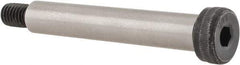 Unbrako - 1/2" Shoulder Diam x 3" Shoulder Length, 3/8-16 UNC, Hex Socket Shoulder Screw - 8 Alloy Steel, 0.729 to 3/4" Head Diam - USA Tool & Supply