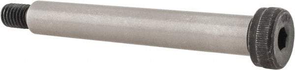 Unbrako - 1/2" Shoulder Diam x 3-1/2" Shoulder Length, 3/8-16 UNC, Hex Socket Shoulder Screw - 8 Alloy Steel, 0.729 to 3/4" Head Diam - USA Tool & Supply