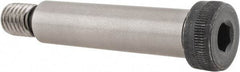 Unbrako - 5/8" Shoulder Diam x 2-1/2" Shoulder Length, 1/2-13 UNC, Hex Socket Shoulder Screw - 8 Alloy Steel, 0.853 to 7/8" Head Diam - USA Tool & Supply