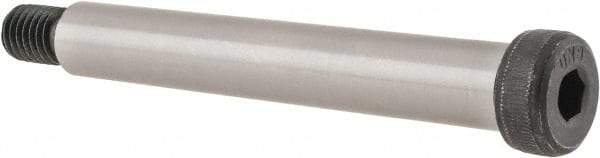 Unbrako - 5/8" Shoulder Diam x 4-1/4" Shoulder Length, 1/2-13 UNC, Hex Socket Shoulder Screw - 8 Alloy Steel, 0.853 to 7/8" Head Diam - USA Tool & Supply