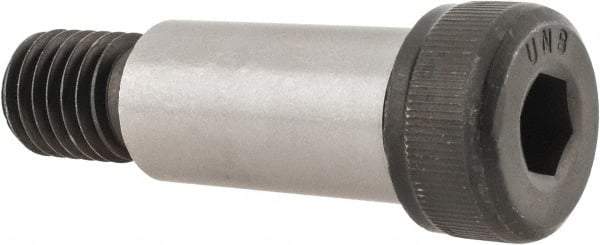 Unbrako - 3/4" Shoulder Diam x 1-1/2" Shoulder Length, 5/8-11 UNC, Hex Socket Shoulder Screw - 8 Alloy Steel, 0.977 to 1" Head Diam - USA Tool & Supply