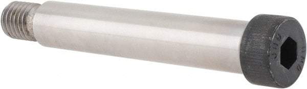 Unbrako - 3/4" Shoulder Diam x 4" Shoulder Length, 5/8-11 UNC, Hex Socket Shoulder Screw - 8 Alloy Steel, 0.977 to 1" Head Diam - USA Tool & Supply