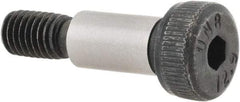Unbrako - 6mm Shoulder Diam x 12mm Shoulder Length, M5x0.8 Metric Coarse, Hex Socket Shoulder Screw - 12.9 Alloy Steel, 4.5mm Head Height x 10mm Head Diam - USA Tool & Supply