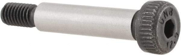 Unbrako - 6mm Shoulder Diam x 30mm Shoulder Length, M5x0.8 Metric Coarse, Hex Socket Shoulder Screw - 12.9 Alloy Steel, 4.5mm Head Height x 10mm Head Diam - USA Tool & Supply