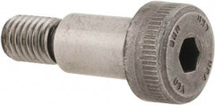 Unbrako - 10mm Shoulder Diam x 16mm Shoulder Length, M8x1.25 Metric Coarse, Hex Socket Shoulder Screw - 12.9 Alloy Steel, 7mm Head Height x 16mm Head Diam - USA Tool & Supply