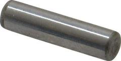 Unbrako - 3/16" Diam x 3/4" Pin Length Grade 8 Alloy Steel Oversized Dowel Pin - C 60 (Surface) & C 50-58 Hardness, 4,140 Lb Breaking Strength, 1 Beveled & 1 Rounded End - USA Tool & Supply