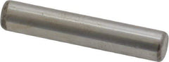 Unbrako - 3/16" Diam x 1" Pin Length Grade 8 Alloy Steel Oversized Dowel Pin - C 60 (Surface) & C 50-58 Hardness, 4,140 Lb Breaking Strength, 1 Beveled & 1 Rounded End - USA Tool & Supply