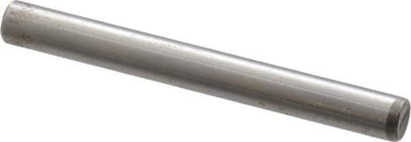 Unbrako - 3/16" Diam x 1-3/4" Pin Length Grade 8 Alloy Steel Oversized Dowel Pin - C 60 (Surface) & C 50-58 Hardness, 4,140 Lb Breaking Strength, 1 Beveled & 1 Rounded End - USA Tool & Supply