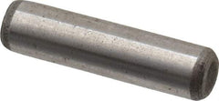 Unbrako - 1/4" Diam x 1" Pin Length Grade 8 Alloy Steel Oversized Dowel Pin - C 60 (Surface) & C 50-58 Hardness, 7,370 Lb Breaking Strength, 1 Beveled & 1 Rounded End - USA Tool & Supply