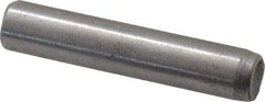 Unbrako - 1/4" Diam x 1-1/4" Pin Length Grade 8 Alloy Steel Oversized Dowel Pin - C 60 (Surface) & C 50-58 Hardness, 7,370 Lb Breaking Strength, 1 Beveled & 1 Rounded End - USA Tool & Supply