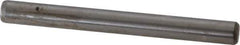 Unbrako - 1/4" Diam x 2-1/2" Pin Length Grade 8 Alloy Steel Oversized Dowel Pin - C 60 (Surface) & C 50-58 Hardness, 7,370 Lb Breaking Strength, 1 Beveled & 1 Rounded End - USA Tool & Supply