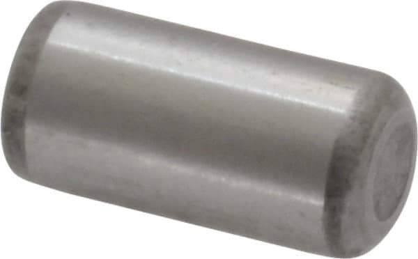 Unbrako - 5/16" Diam x 5/8" Pin Length Grade 8 Alloy Steel Oversized Dowel Pin - C 60 (Surface) & C 50-58 Hardness, 11,500 Lb Breaking Strength, 1 Beveled & 1 Rounded End - USA Tool & Supply