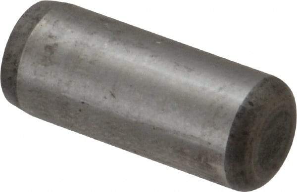 Unbrako - 5/16" Diam x 3/4" Pin Length Grade 8 Alloy Steel Oversized Dowel Pin - C 60 (Surface) & C 50-58 Hardness, 11,500 Lb Breaking Strength, 1 Beveled & 1 Rounded End - USA Tool & Supply