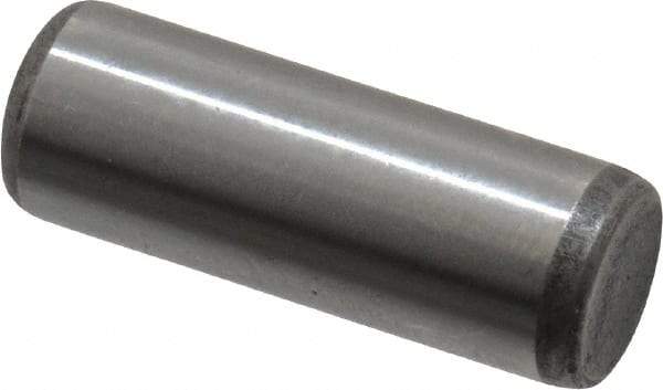 Unbrako - 5/16" Diam x 7/8" Pin Length Grade 8 Alloy Steel Oversized Dowel Pin - C 60 (Surface) & C 50-58 Hardness, 11,500 Lb Breaking Strength, 1 Beveled & 1 Rounded End - USA Tool & Supply