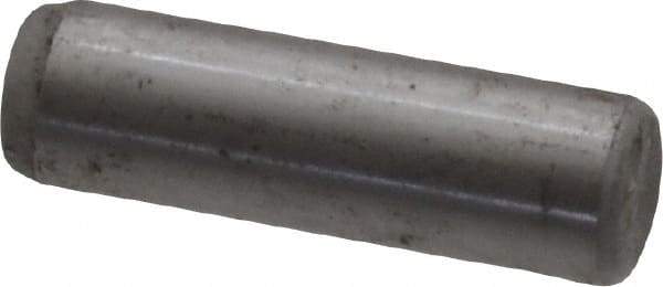 Unbrako - 3/8" Diam x 1-1/4" Pin Length Grade 8 Alloy Steel Oversized Dowel Pin - C 60 (Surface) & C 50-58 Hardness, 16,580 Lb Breaking Strength, 1 Beveled & 1 Rounded End - USA Tool & Supply