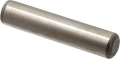 Unbrako - 3/8" Diam x 1-3/4" Pin Length Grade 8 Alloy Steel Oversized Dowel Pin - C 60 (Surface) & C 50-58 Hardness, 16,580 Lb Breaking Strength, 1 Beveled & 1 Rounded End - USA Tool & Supply