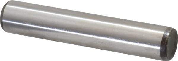 Unbrako - 3/8" Diam x 2" Pin Length Grade 8 Alloy Steel Oversized Dowel Pin - C 60 (Surface) & C 50-58 Hardness, 16,580 Lb Breaking Strength, 1 Beveled & 1 Rounded End - USA Tool & Supply