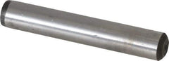 Unbrako - 3/8" Diam x 2-1/4" Pin Length Grade 8 Alloy Steel Oversized Dowel Pin - C 60 (Surface) & C 50-58 Hardness, 16,580 Lb Breaking Strength, 1 Beveled & 1 Rounded End - USA Tool & Supply