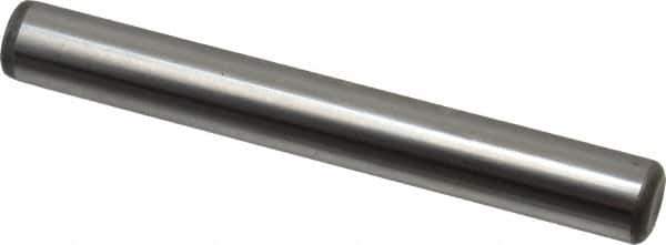 Unbrako - 3/8" Diam x 3" Pin Length Grade 8 Alloy Steel Oversized Dowel Pin - C 60 (Surface) & C 50-58 Hardness, 16,580 Lb Breaking Strength, 1 Beveled & 1 Rounded End - USA Tool & Supply