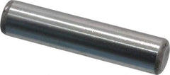 Unbrako - 7/16" Diam x 2" Pin Length Grade 8 Alloy Steel Oversized Dowel Pin - C 60 (Surface) & C 50-58 Hardness, 22,540 Lb Breaking Strength, 1 Beveled & 1 Rounded End - USA Tool & Supply