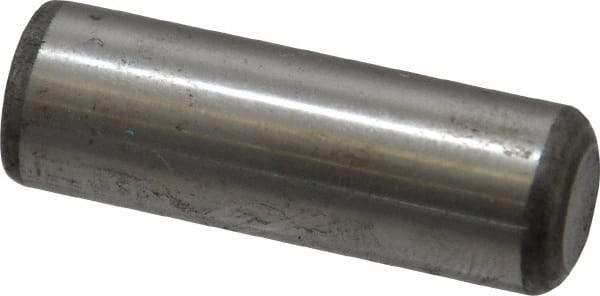 Unbrako - 1/2" Diam x 1-1/2" Pin Length Grade 8 Alloy Steel Oversized Dowel Pin - C 60 (Surface) & C 50-58 Hardness, 29,460 Lb Breaking Strength, 1 Beveled & 1 Rounded End - USA Tool & Supply