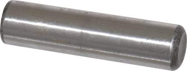 Unbrako - 1/2" Diam x 2" Pin Length Grade 8 Alloy Steel Oversized Dowel Pin - C 60 (Surface) & C 50-58 Hardness, 29,460 Lb Breaking Strength, 1 Beveled & 1 Rounded End - USA Tool & Supply