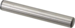 Unbrako - 1/2" Diam x 3-1/2" Pin Length Grade 8 Alloy Steel Oversized Dowel Pin - C 60 (Surface) & C 50-58 Hardness, 29,460 Lb Breaking Strength, 1 Beveled & 1 Rounded End - USA Tool & Supply