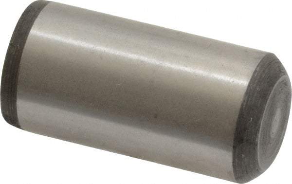 Unbrako - 5/8" Diam x 1-1/4" Pin Length Grade 8 Alloy Steel Oversized Dowel Pin - C 60 (Surface) & C 50-58 Hardness, 46,020 Lb Breaking Strength, 1 Beveled & 1 Rounded End - USA Tool & Supply