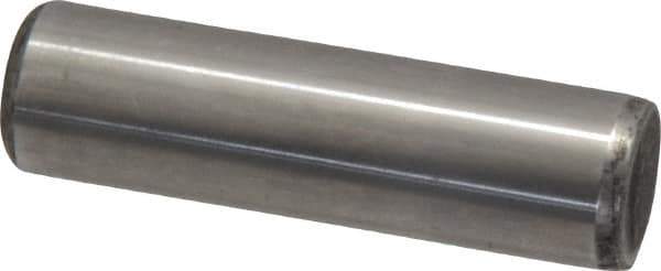 Unbrako - 5/8" Diam x 2-1/4" Pin Length Grade 8 Alloy Steel Oversized Dowel Pin - C 60 (Surface) & C 50-58 Hardness, 46,020 Lb Breaking Strength, 1 Beveled & 1 Rounded End - USA Tool & Supply