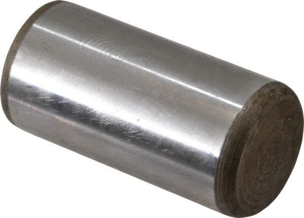 Unbrako - 1" Diam x 2" Pin Length Grade 8 Alloy Steel Oversized Dowel Pin - C 60 (Surface) & C 50-58 Hardness, 117,810 Lb Breaking Strength, 1 Beveled & 1 Rounded End - USA Tool & Supply