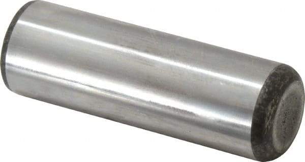 Unbrako - 1" Diam x 3" Pin Length Grade 8 Alloy Steel Oversized Dowel Pin - C 60 (Surface) & C 50-58 Hardness, 117,810 Lb Breaking Strength, 1 Beveled & 1 Rounded End - USA Tool & Supply