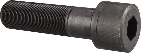 Unbrako - 1-1/2 - 12 UNF Hex Socket Drive, Socket Cap Screw - Alloy Steel, Black Oxide Finish, 5-1/2" Length Under Head - USA Tool & Supply