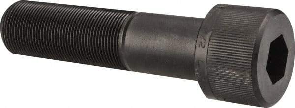 Unbrako - 1-1/2 - 12 UNF Hex Socket Drive, Socket Cap Screw - Alloy Steel, Black Oxide Finish, 6" Length Under Head - USA Tool & Supply