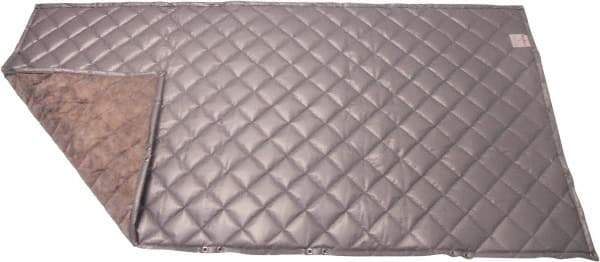 Singer Safety - 10' Long x 48" Wide, Fiberglass Panel - ASTM E-84 Specification, Metallic Gray - USA Tool & Supply